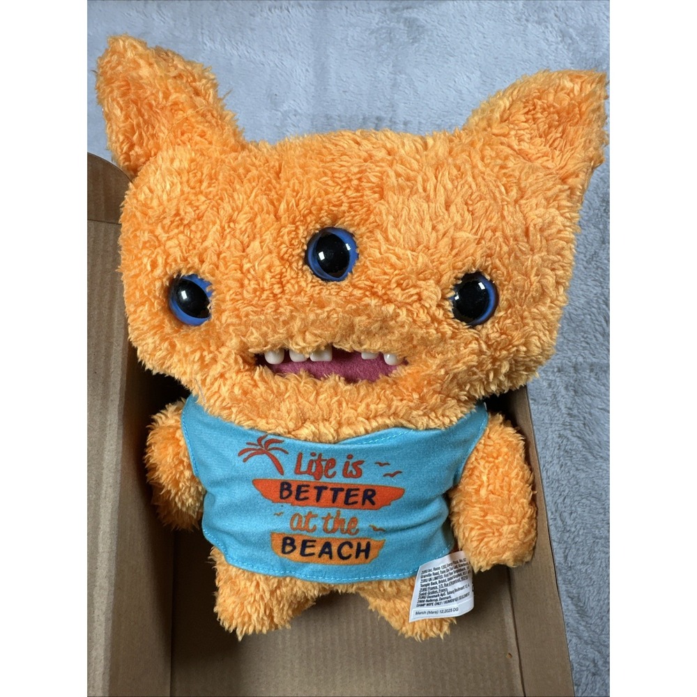 ZURU Fuggler Vacay Vibes Reek-O-Orange Funny Ugly Monster EXACT ITEM IN PICS